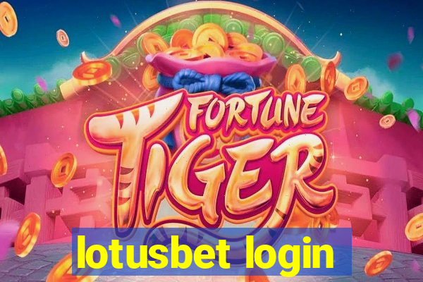 lotusbet login